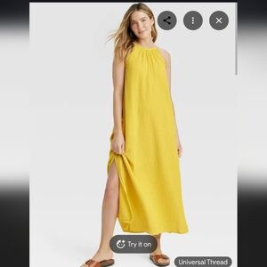 Universal Thread Yellow Dress